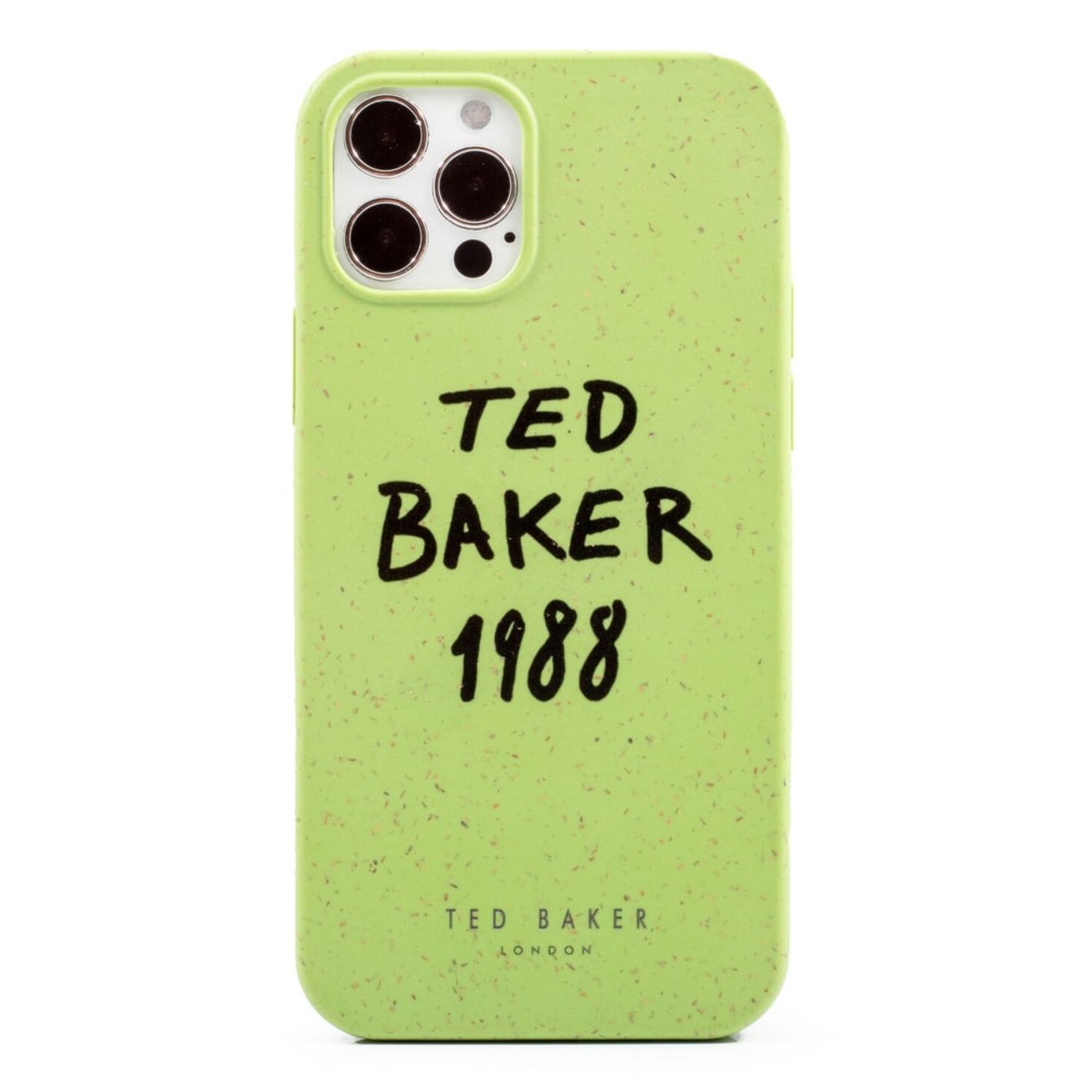Ted Baker SOFTWR Biodegradable Case for iPhone 13 Pro - 1998 Green
